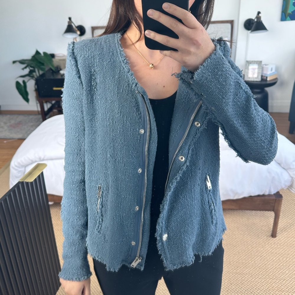 Iro Blue Evening Blazer - Size 42